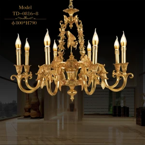 Đèn chùm đồng C 8016/8