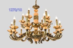 Đèn chùm đồng nến CD 1270/18