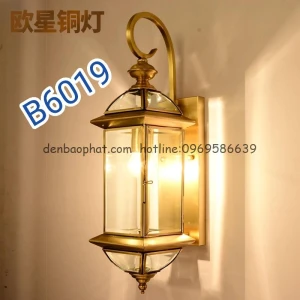 Đèn đồng ngoại thất B6019