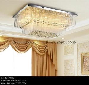 Đèn mâm pha lê M9131