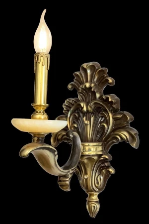 Đèn tường đồng nến TD 9259/1