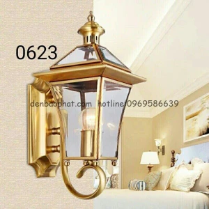 Đèn tường đồng ngoài trời B0623