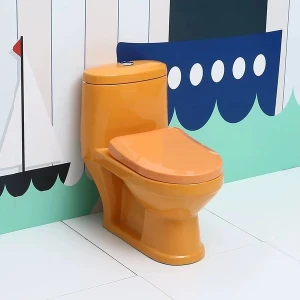 Bồn cầu trẻ em MOONOAH màu cam MN-1230OR