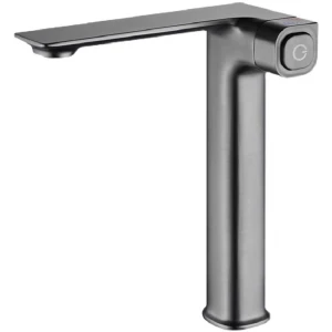 Vòi lavabo ổn định nhiệt độ mạ chân không màu ghi xám cao cấp GRÜNDER GR-VC5011KH