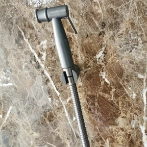 Vòi xịt vệ sinh bồn cầu inox 304 mạ chân không MN-800K