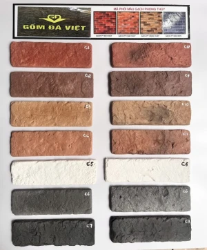 BẢNG MẪU GẠCH CỔ BÁT TRÀNG