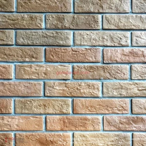 GẠCH GIẢ CỔ VÀNG CHÁY T10