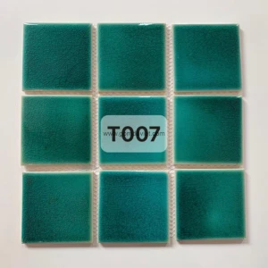 Gạch mosaic men rạn đơn màu 100 100 21