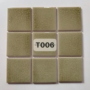 Gạch mosaic men rạn đơn màu 100 100 28