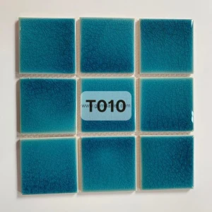 Gạch mosaic men rạn đơn màu 100 100 30