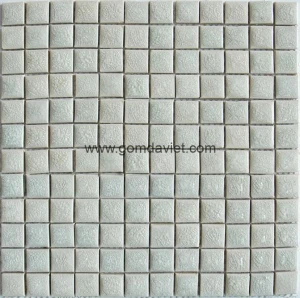 Gạch mosaic men rạn đơn màu 23 23 01