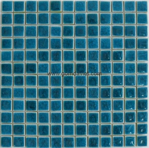 Gạch mosaic men rạn đơn màu 23 23 12