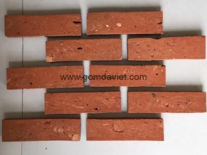 Gạch ốp tường giả cổ 07 - Gạch cổ cắt Hà Nội - Mặt lõi hàng chọn