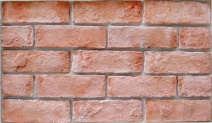 Gạch ốp tường giả cổ 26 - Hồng cam