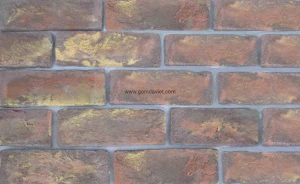 Gạch ốp tường giả cổ 27 - Đen sẫm