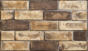 Gạch ốp tường giả cổ 31 Vàng đất