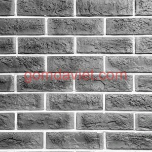 Gạch ốp tường giả cổ T6 GHI NHẠT
