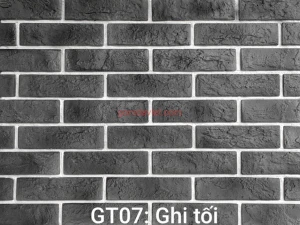 Gạch ốp tường giả cổ T7 GHI ĐẬM