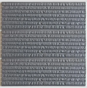 Gạch thẻ ốp tường trang trí nội ngoại thất 05 - 7 sọc ghi đá