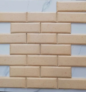 Gốm bông kem vát cạnh