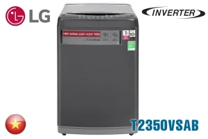 11H6300 Máy giặt LG cửa trên 10.5Kg màu đen T2350VSAB