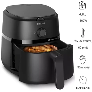 1TGD1250 Nồi chiên không dầu Philips 4.2 lít NA120/00