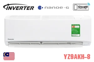 2T11300 Điều hòa treo tường Panasonic 2 chiều 9.000BTU inverter YZ9AKH-8