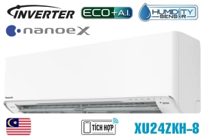 DL30500 Điều Hòa Panasonic Inverter 24000Btu 1 Chiều CU/CS-XU24ZKH-8