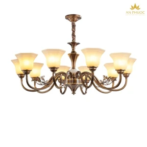 Đèn chùm đồng D7385-10