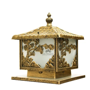 Đèn ngoại thất cây tùng ZY172/250 - Vàng đồng