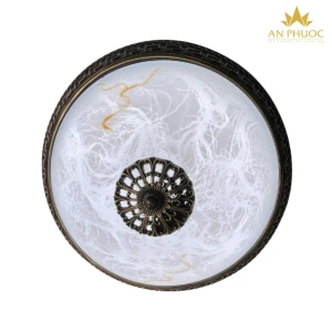 Đèn ốp trần đồng Vạn Lý Trường Thành 1012 D400mm