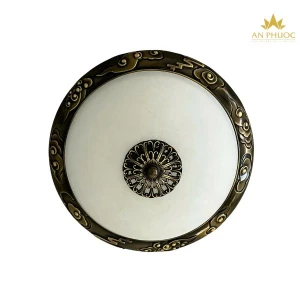 Đèn ốp trần đồng vân mây 1011 D300mm