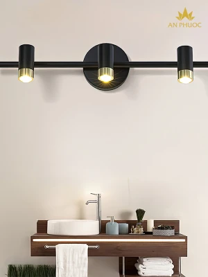 Đèn soi tranh AP8110-3 BK