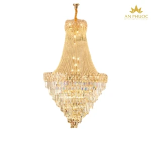 Đèn thả thông tầng pha lê 1489