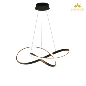 Đèn thả xoắn hiện đại APTH1248 màu đen