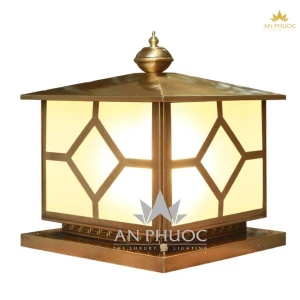 Đèn trụ cổng đồng H5010 D300