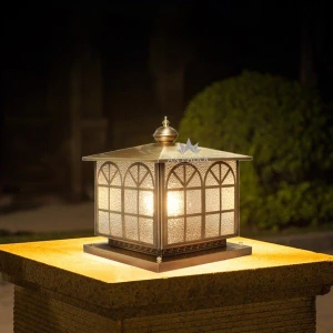 Đèn trụ cổng đồng H5043 D250