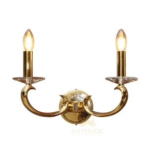 Đèn tường đồng mạ vàng 24K - AP99802-L2