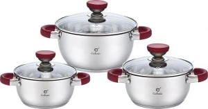 Bộ nồi inox 3 đáy Catania Siena CTP-8231