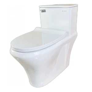 Bồn Cầu Thiên Thanh Venus CK8630 Toilet 1 Khối Xả Nhấn