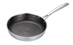 Chảo inox 3 lớp Catania công nghệ Tri-ply vân tổ ong nổi sử dụng bếp từ CTP-5281