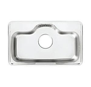 Chậu rửa hố đại, dương vành, dày 0.7mm AM 850