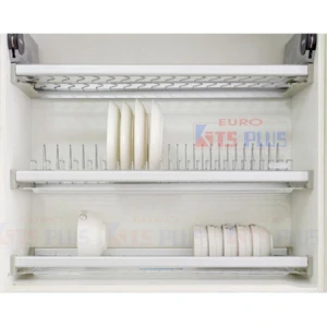 Giá để bát cố định 3 tầng cao cấp Eurokits DK12B.80