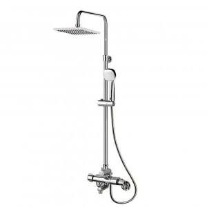 Sen tắm cây nóng lạnh thân tròn,có cài đặt nhiệt độ, kèm bát sen dạng vuông AM 9127