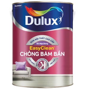 Sơn nước nội thất DULUX EASY CLEAN CHỐNG BÁM BẨN - Bề mặt bóng - Màu trắng