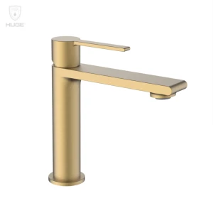 Vòi lavabo elegant (brush gold) H-8600VG