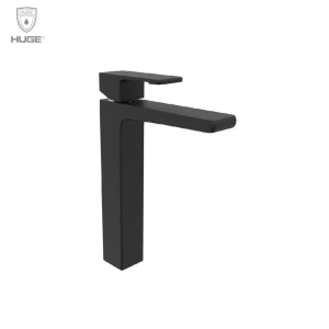 Vòi lavabo Lambert black cao H-6900AB