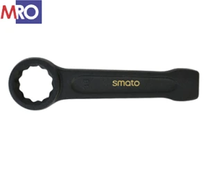 Cờ lê 1 đầu vòng 1 đầu đục dẹt 27mm Smato