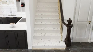 Cầu thang Thạch Anh Tóc Xanh G104TTX22B1