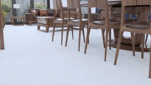 Đá lát sàn Thạch anh gắn đá quý Ngọc Hoàng Long G102NHL22M1